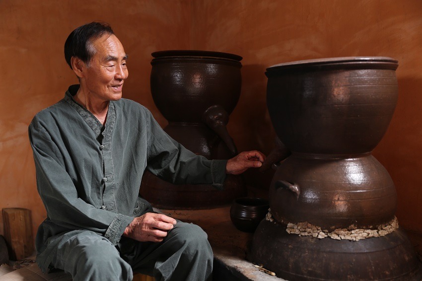 김견식 명인과 소주고리